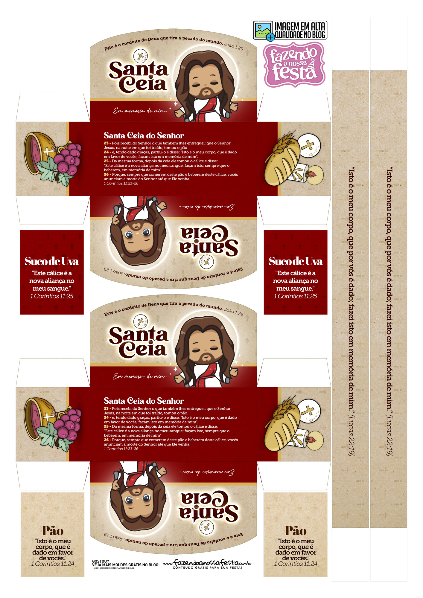 Cestinha-Santa-Ceia-Jesus